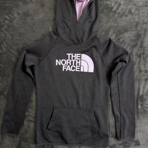 The North Face Woman Black/PURPLE Hoodie Sz Small